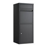 Gardeon Parcel Letterbox Drop Box Package Mailbox Black PDB-L-102-BK