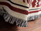Navajo Nordic Style Woven Throw Blanket - Chic Sofa Cover with Fringe - 130 x 180cm V888-ELOSUNG28837
