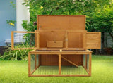 Furtastic 2-Storey Chicken Coop & Rabbit Hutch With Large Run WCC-JOY-009-CSR