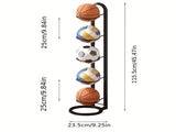 Metal Sports Ball Rack Organizer Stand V1142-LP601100093534016