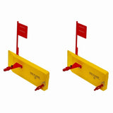 2X Boat Fishing Side Planer Inset Planer Trolling Planer Fishing Trolling Diving V1366-AZ2-W-15721