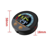 LCD Digital Voltmeter 8-100V Two Wire Voltage Meter Universal VoltTester Panel VoltGauge V1192-AZ-W-10427