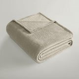 Ardor Teddy Natural Ultra Soft Cozy Fleece Blanket Queen V442-INT-BLANKET-TEDDY-NATURAL-QS