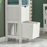 Freestanding Cabinet 2 Drawers Shelf Cupboard V178-64984