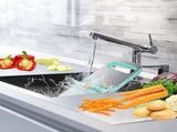 Vegetable Slicer 8-Piece Vegetable Chopper Kitchen Slicer All-purpose Slicer Onion Slicer V1188-MS101-02111-1