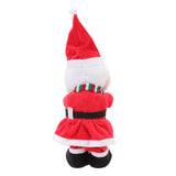 Electric Music Christmas Toy Doll 8 Songs Continuous Play Dancing Singing Glowing Swinging Plush Toy V1294-YM0718-3115220091911