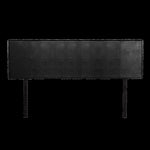 PU Leather King Bed Headboard Bedhead - Black V63-768155