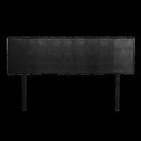 PU Leather King Bed Headboard Bedhead - Black V63-768155