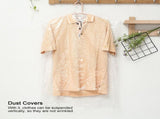 50Pcs SeE Through Clothes Dust Bags Dry Cleaning Garment Clothes Covers V1294-YM0901-JY36114-02