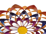 Outdoor 3D Windmill Colourful Exquisite Metal Wind Spinner with Ground Stake for Parks Lawn Yard V1294-YM0901-3111230149711