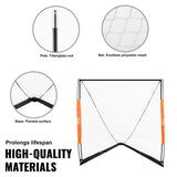 Lacrosse Goal, 1.8mx1.8m Lacrosse Net, Portable Lacrosse Goal with Carry Bag, Fiberglass Rod V952-ZQGQQMBXK66YHXM3MV0