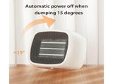 Portable Electric Mini Fan Heater Desktop Household Wall Desktop Heating Stove Radiator Warmer V1192-AZ-W-14263