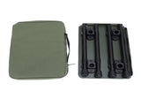 Camping Stool Folding Aluminum Alloy Oxford Cloth Lightweight 330.7lb Load Bearing Height Adjustable V1294-YM0901-3116240006012
