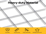 i.Pet Poultry Chicken Fence Pet Netting Wire Mesh Roll Duck Goose Coop 40Mx0.91M PET-CF-40X91-SV