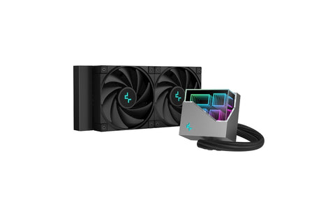 DEEPCOOL LT520 Premium Liquid CPU Cooler, 240mm Radiator, High-Performance FK120 FDB Fans, V177-L-CFD-LT520