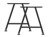 Table Legs, 740 x 550 mm Trapezoid Steel Furniture Legs, Modular Design, Easy Assembly, 1000 V952-ZTCFKTX281772W9UW001V0
