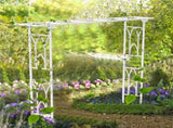 Decorative Metal Garden Trellis Arch Durable Steel Tubing Wedding Party Archway V767-HQ-XJ114-G1