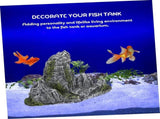 Landscape Model Artificial Aquarium Rocks Tortoise Climbing Reptile Resting Terrace Artificiales V1192-AZ-W-11053