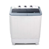 Devanti Portable Washing Machine Twin Tub 5KG White PWM-T-98-WH