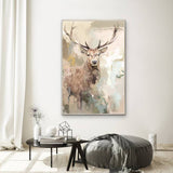 Hulio Deer Framed Canvas 80x120cm V637-E592427