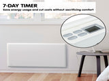 Nobo 2000W T2-NTL4T20 Electric Panel Heater with Timer Tilt Switch Silent Operation & Allergy-F