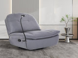 Levede Recliner Chair Lounge 360Swivel Black OF1038-BK