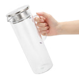 1100ML Cold Water Bottle Transparent Cold Water Pitcher Juice Jug with Lid for Home UseStainless V1294-YM0901-3118210130912