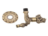 Water Faucet Copper Tap G1/2 Female Thread Home Decoration for Sink Basin Bathroom Kylin and Dragon V1294-YM0717-3112220066711