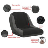 Universal Lawn Mower Tractor Seats Cover Padded Comfort Pad Storage Pouch Lawn Mower Accessories V1369-AZ3-W-11746
