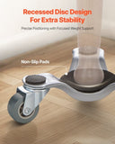 VEVOR Furniture Dolly 4 pcs Steel Tri-dolly Set Furniture Mover 200 kg Capacity V952-JXYDHBJYWXL3ANLGSV0