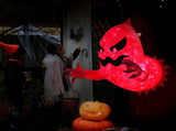 Halloween - 140cm - Mega Inflatable Flying Ghost - LED Horror Inflatable Ghost - Flying Ghost V1188-MS101-01499-1