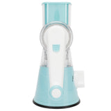 Vegetable Grater Cutter HandCranking Rotation Vegetable Cutting Tool Kitchen Supplies Blue V1294-YM0901-3113210028911