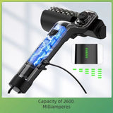Electric Grill Brush Wireless Grill Cleaner Heavy-Oil Stain Removerr - Black - Size 1 V1106-114-52621-BLK-1