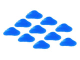 10 Pcs Blue Anti Splash Deodorizer Urinal Screen Mats Urinal Screens Deodorizer for Men Bathroom V1294-YM0901-3112230041711