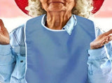 5pcs Adult Bibs, Reusable Clothing Protectors, Suitable for Seniors, Stain Resistant Diet Cloth, V1369-AZ3-W-18810
