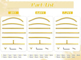 3-Piece Metal Wedding Arch Stand Set for Ceremony Backdrop, Balloon Decoration, and Party Stage V1107-CS-HLJSGM