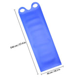 Plastic Snowboard with Hollow Handle Design for Outdoor Winter Sports and Snow Activities - 1 Set V1369-AZ3-W-14382