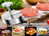 Meat Press - Burger Meat Press - Hamburger Press - Hamburger Press - Hamburger - Kitchen Food V1188-MS101-02007-1