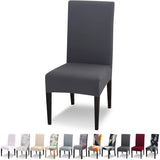 Stretch Chair Covers 6 pcs Set ROom Chair Covers Universal Washable Modern Chair Covers For V1188-MS-227-1109