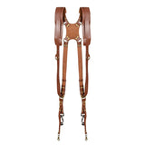 Camera Strap, Camera Straps for Photographers-Leather Dual Camera Strap for Two All styles V1192-AZ-W-14705