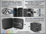 Key Cabinet,Password Key Lock Box Wall Mounted 3-Digit Combination Key Safe Cabinet with 20 Key V1369-AZ3-W-12563