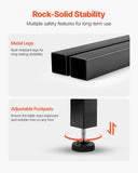 VEVOR Table, Sturdy Metal Frame High Top Pub Table, Narrow Long Kitchen Dining, Cocktail Counter V952-JXBTZJXBTZW5QBVE0001V0