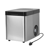 Spector Ice Maker Commercial 2.1L Portable Silver ICE1004-15KG-SS_NZ