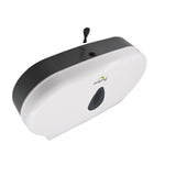 Twin Jumbo Toilet Roll Dispenser - White V959-DTPR0021
