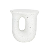 U-Shaped Terrazzo Concrete Outdoor Stool V767-JJ-ZZ1187-G1