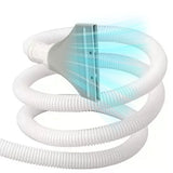 Air Conditioning Flat Hose Adapter, 10x22x25cm Flat AC Vent Window Kit for Air Conditioning Exhaust V1366-AZ2-W-16784