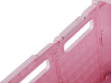 Folding Shopping Trolley Cart Portable Pink STP1001-65L-PK