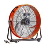 Drum Fan 24 Inch High Velocity Industrial Use 3-Speed 8600CFM for Warehouse V952-GYLSFS24YCACTZXEZV3