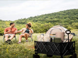 Lambu Folding Wagon Cart Black UM1258-BK