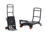 Aluminum Truck, 2 in 1, 136 kg Max Load Capacity, Heavy Duty Industrial Convertible Folding V952-DGNSTHC300BE75URLV0